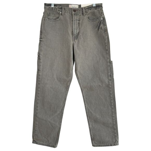 BDG Mens Straight Fit Utility Work Denim Jeans Light Gray Size 31x32 Streetwear - Picture 1 of 10